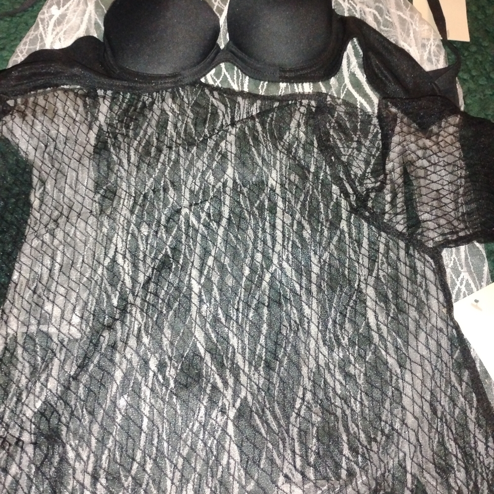 Chic Black Mesh Bra Bundle